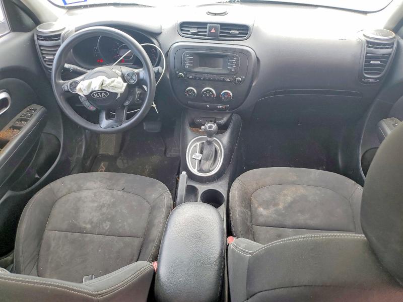 2014 Kia Soul VIN KNDJN2A20E7010673 COPART salvage auction — FRONT END, Tx - Salvage Vehicle Title, sold $500 on 2026-07-22 (photo 8)