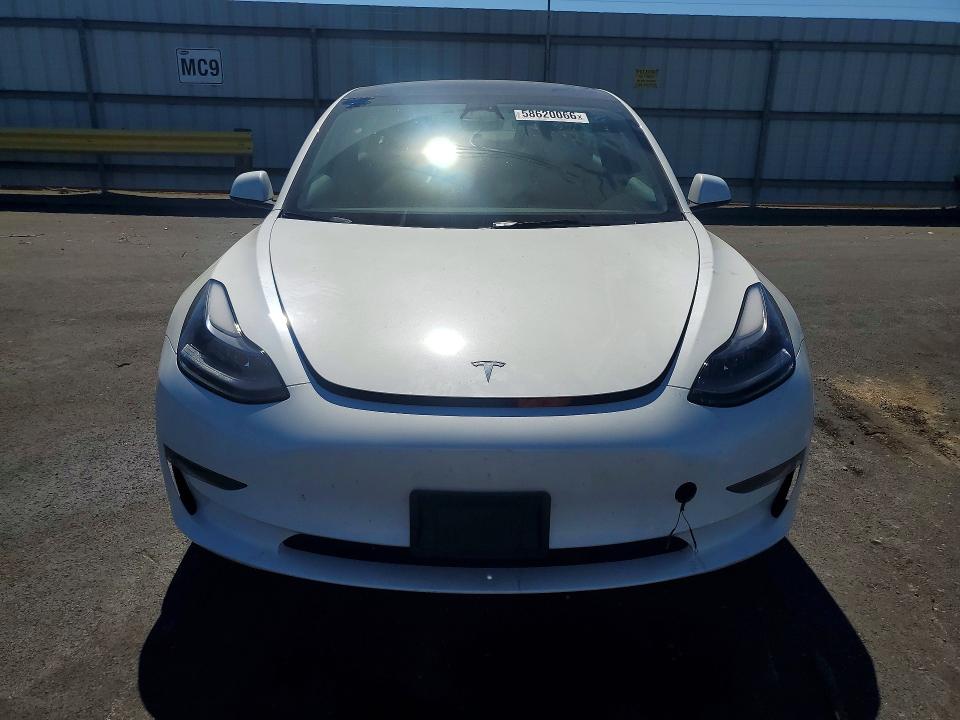 2023 Tesla VIN 5YJ3E1EA1PF709361 COPART salvage auction — REAR END, CA - SALVAGE CERTIFICATE, sold $10,000 on 2026-07-27 (photo 5)