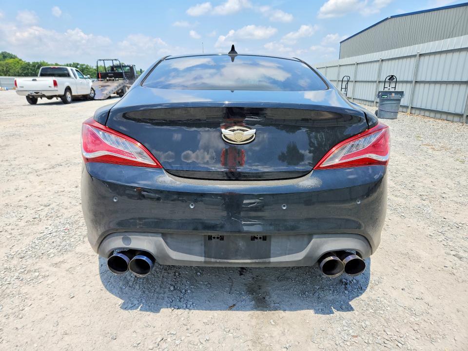 2013 Hyundai Genesis VIN KMHHU6KJ9DU109809 COPART salvage auction — FRONT END, Nc - Salvage Certificate Of Title, sold $350 on 2026-07-29 (photo 6)