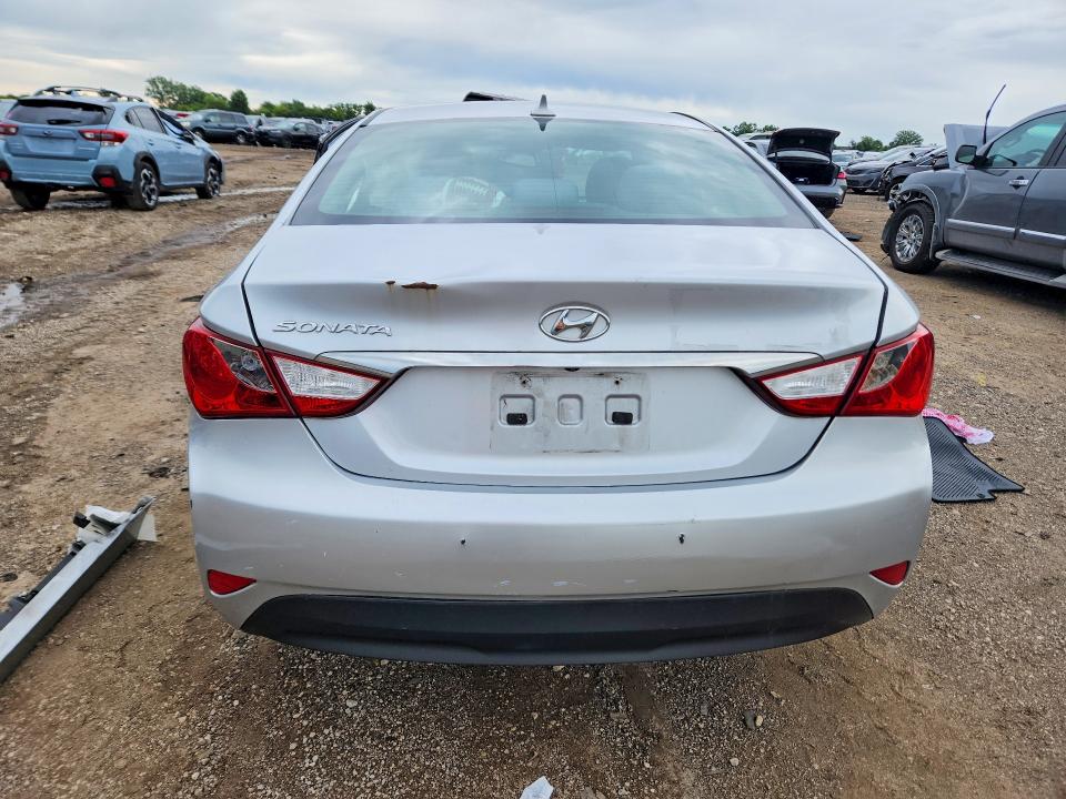 2014 Hyundai VIN 5NPEB4ACXEH854679 COPART salvage auction — SIDE, Il - Salvage Certificate, sold $225 on 2026-07-28 (photo 6)