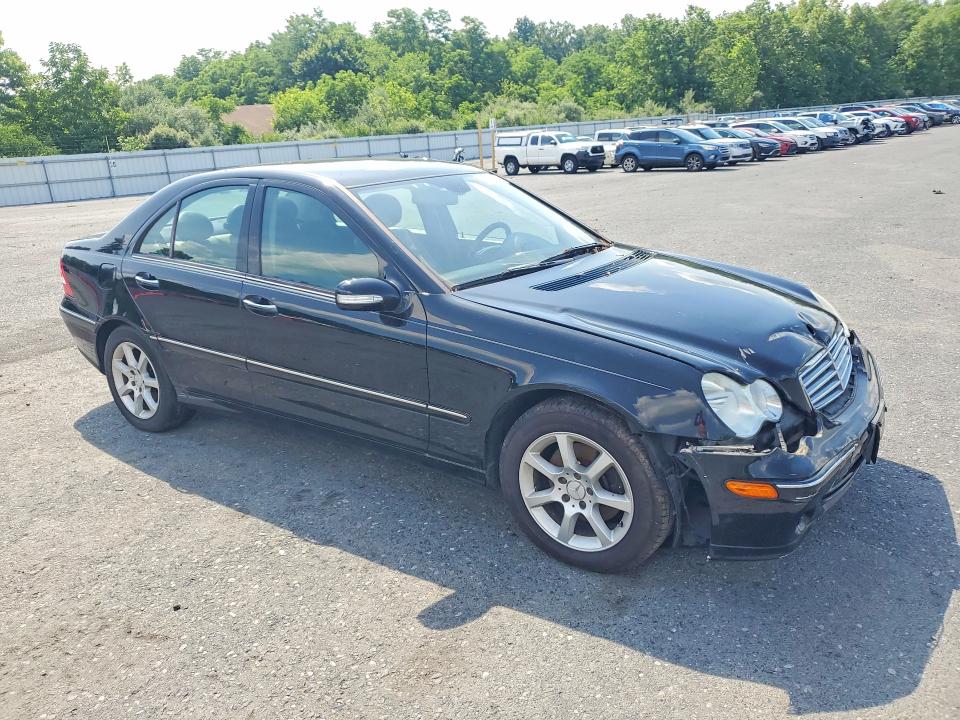 2007 Mercedes-benz C class VIN WDBRF92H07F864940 COPART salvage auction — FRONT END, Pa - Certificate Of Salvage, sold $450 on 2026-08-04 (photo 4)