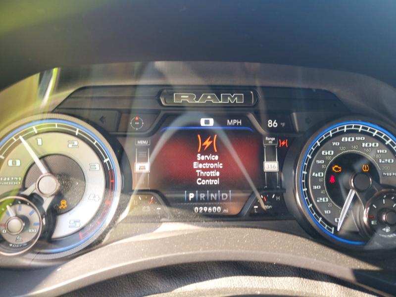 2022 Ram 2500 VIN 3C6UR5SLXNG405515 COPART salvage auction — MINOR DENT/SCRATCHES, Ky - Red Rebuilt Salvage, sold $24,200 on 2026-07-29 (photo 9)