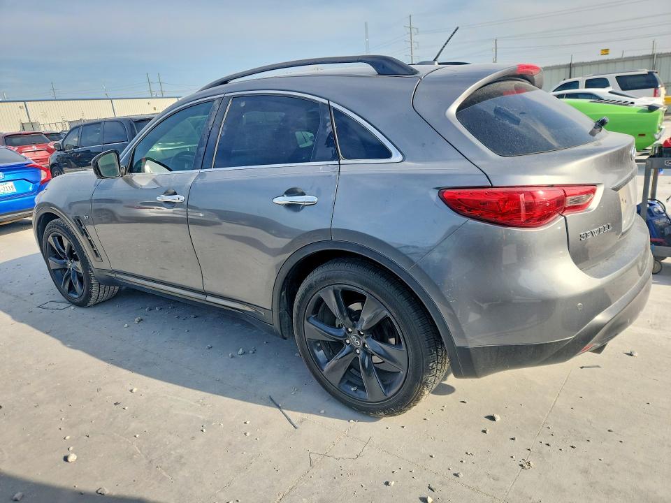 2017 Infiniti Qx70 VIN JN8CS1MU8HM143779 COPART salvage auction — NORMAL WEAR, Tx - Certificate Of Title, sold $1,750 on 2026-07-04 (photo 2)
