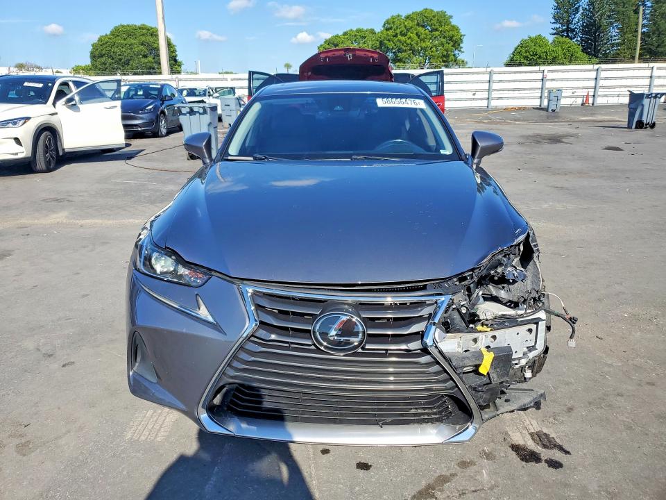 2018 Lexus Is VIN JTHBA1D22J5078905 COPART salvage auction — FRONT END, FL - CERT OF TITLE SLVG REBUILDABLE, sold $6,600 on 2026-07-22 (photo 5)