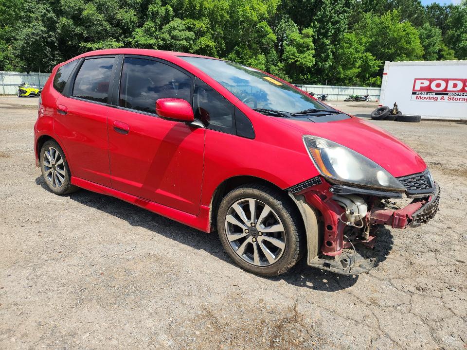 2012 Honda VIN JHMGE8H54CC039478 COPART salvage auction — FRONT END, Ar - Cert Of Title-Salvage, sold $325 on 2026-07-09 (photo 4)
