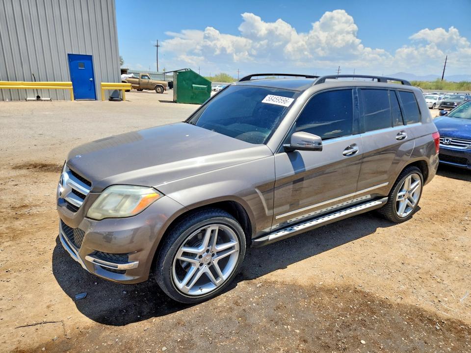 2014 Mercury Glk-350 VIN WDCGG5HB3EG295598 COPART salvage auction — REAR END, AZ - CERT OF TITLE - SALVAGE, sold $2,050 on 2026-07-17 (photo 1)