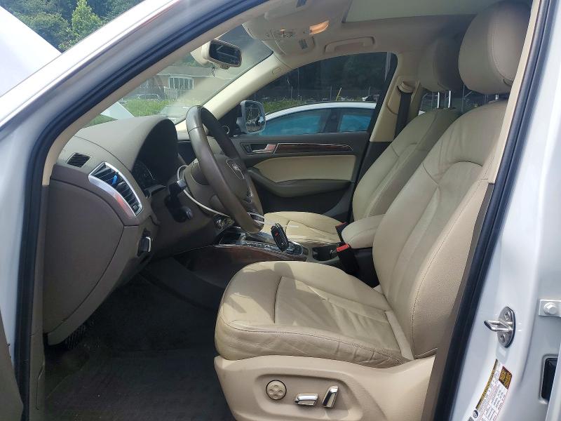 2016 Audi Q5 VIN WA1L2AFP1GA008947 COPART salvage auction — FRONT END, Md - Certificate Of Title, sold $2,650 on 2026-07-28 (photo 7)
