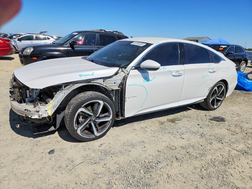 2020 Honda Accord VIN 1HGCV1F39LA093199 COPART salvage auction — FRONT END, Ca - Salvage Certificate, sold $6,900 on 2026-07-02 (photo 1)