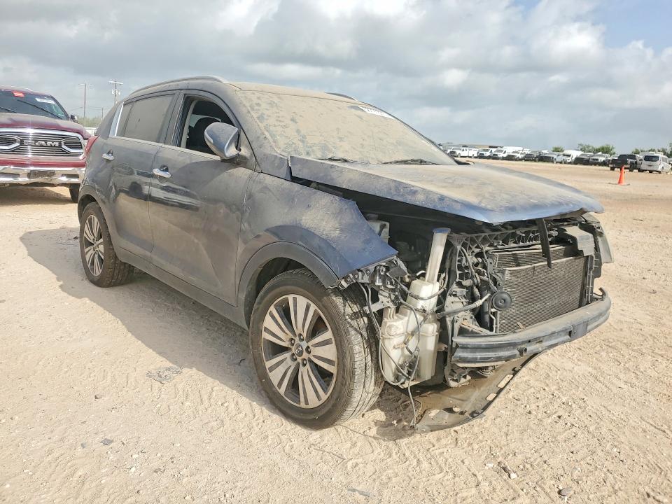 2015 Kia Sportage VIN KNDPC3AC2F7696179 COPART salvage auction — FRONT END, Tx - Certificate Of Title, sold $950 on 2026-07-23 (photo 4)