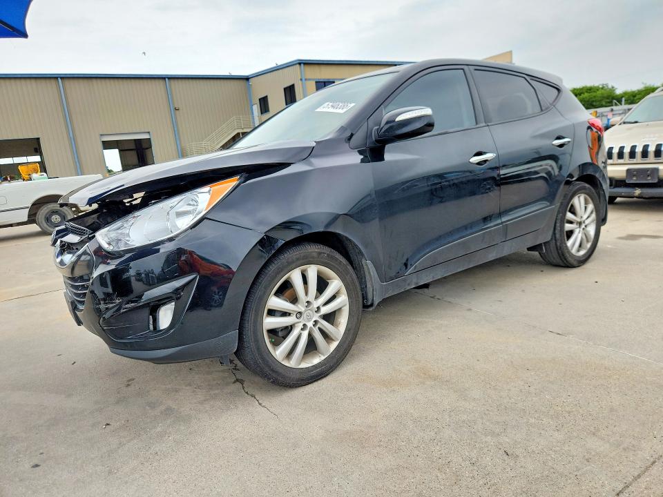 2011 Hyundai Tucson VIN KM8JU3AC8BU229701 COPART salvage auction — FRONT END, Tx - Salvage Vehicle Title, sold $1,300 on 2026-07-27 (photo 1)