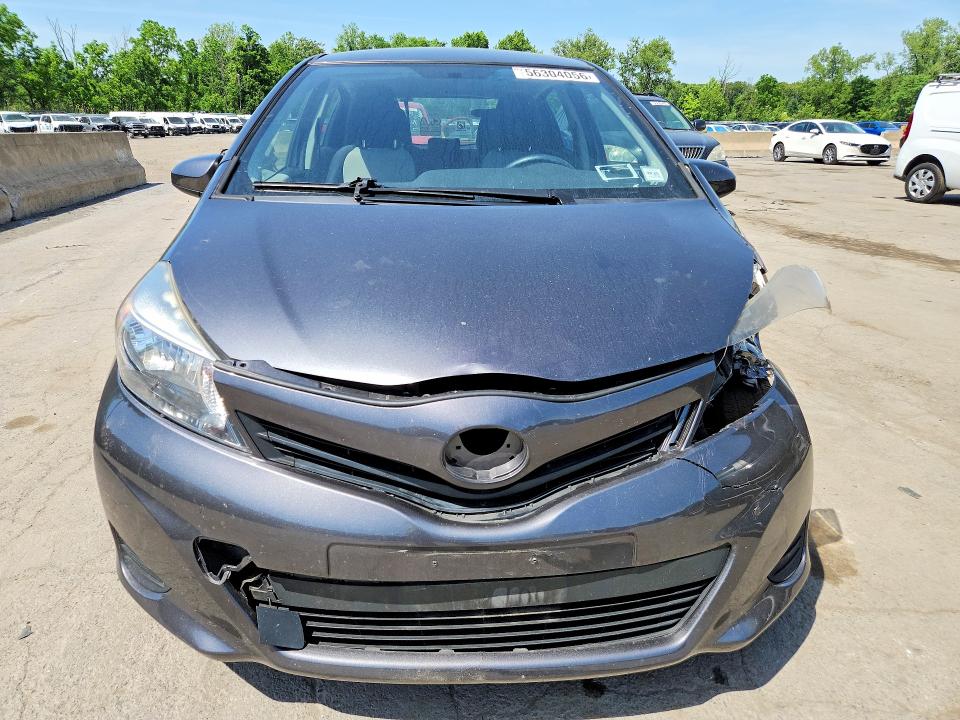 2014 Toyota Yaris VIN JTDKTUD36ED587395 COPART salvage auction — FRONT END, Ny - Mv-907A Salvage Certificate, sold $750 on 2026-07-14 (photo 5)