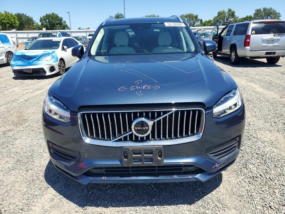 2020 Volvo Xc90 VIN YV4A221K9L1612414 COPART salvage auction — REAR END, Ca - Salvage Certificate, sold $15 on 2026-07-28 (photo 5)