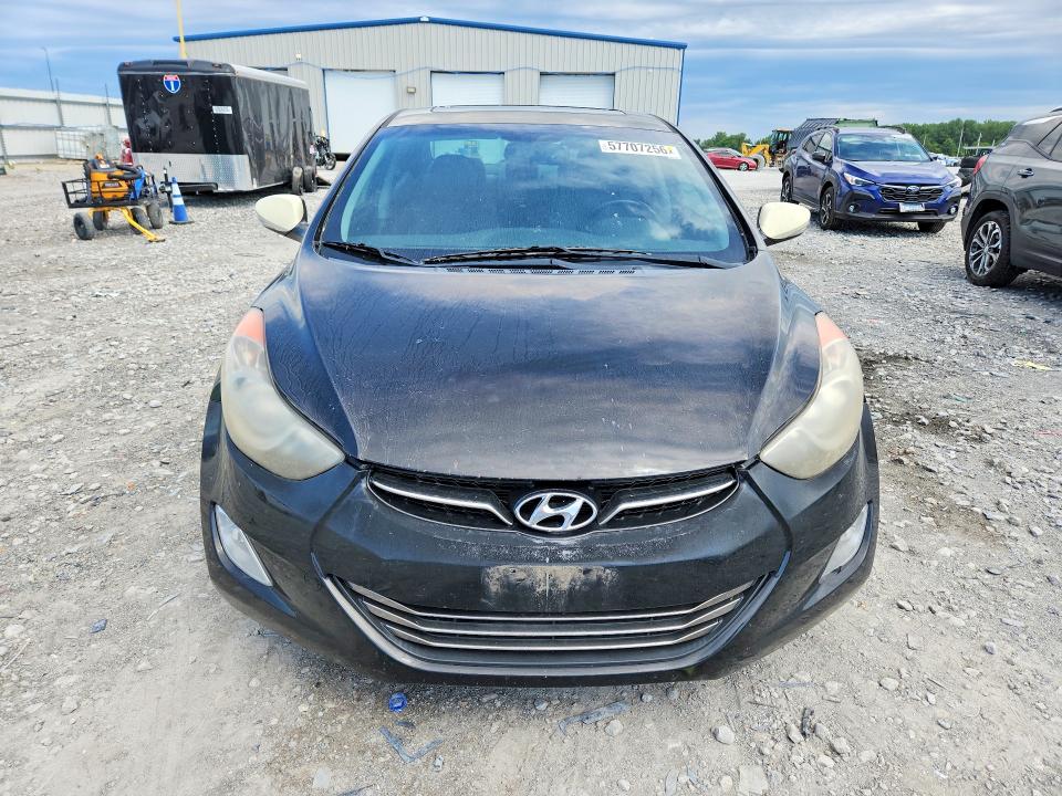 2013 Hyundai Elantra VIN KMHDH4AE1DU971000 COPART salvage auction — NORMAL WEAR, Il - Certificate Of Title, sold $775 on 2026-07-13 (photo 5)