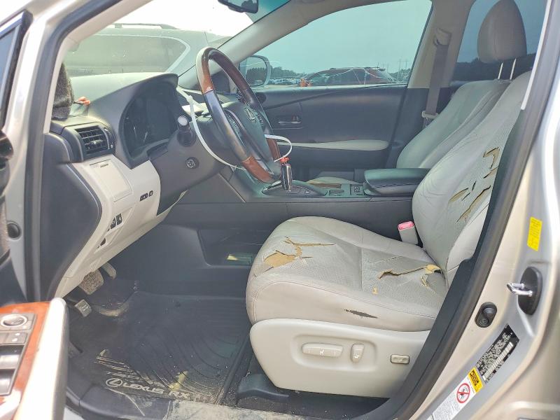 2010 Lexus Rx VIN JTJZB1BA5A2002309 COPART salvage auction — MINOR DENT/SCRATCHES, La - Certificate Of Title, sold $2,150 on 2026-07-07 (photo 7)