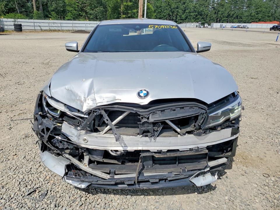 2020 BMW 3er VIN WBA5R1C02LFH80114 COPART salvage auction — REAR END, Wa - Bill Of Sale, sold $4,200 on 2026-07-10 (photo 5)