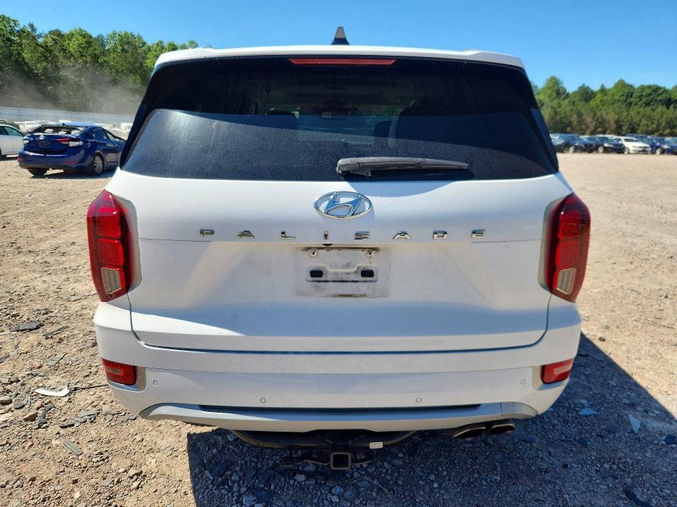 2021 Hyundai Palisade VIN KM8R54HE8MU310908 COPART salvage auction — FRONT END, Va - Cert Of Title - Salvage, sold $8,300 on 2026-07-06 (photo 6)