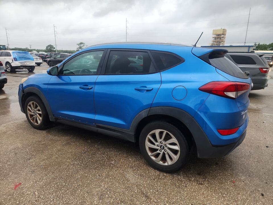 2016 Hyundai Tucson VIN KM8J33A47GU062346 COPART salvage auction — MINOR DENT/SCRATCHES, La - Certificate Of Title, sold $2,500 on 2026-07-22 (photo 2)