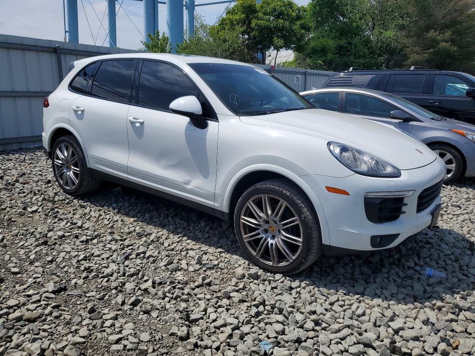 2017 Porsche Cayenne VIN WP1AA2A24HKA81676 COPART salvage auction — SIDE, Va - Cert Of Title - Salvage (P), sold $9,500 on 2026-07-06 (photo 4)
