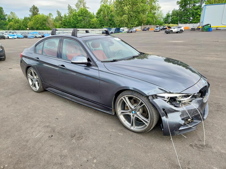 2017 BMW VIN WBA8E1C53HK895384 COPART salvage auction — FRONT END, Or - Salvage Title Certificate, sold $7,700 on 2026-08-17 (photo 4)