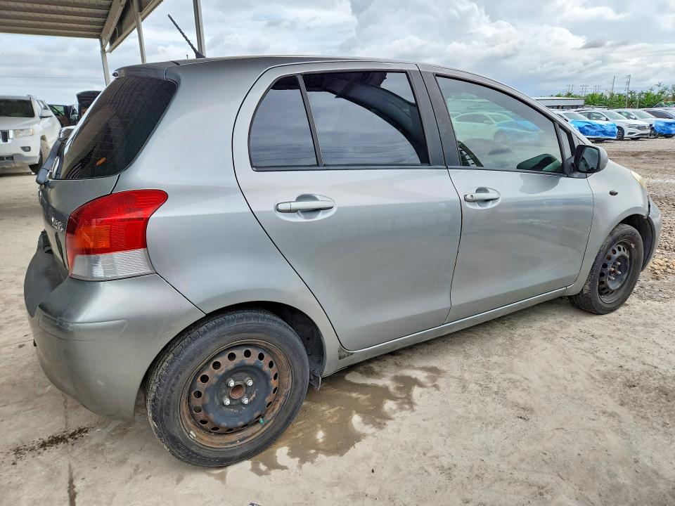 2010 Toyota Yaris VIN JTDKT4K38A5283489 COPART salvage auction — FRONT END, Fl - Cert Of Title Slvg Rebuildable, sold $350 on 2026-07-21 (photo 3)