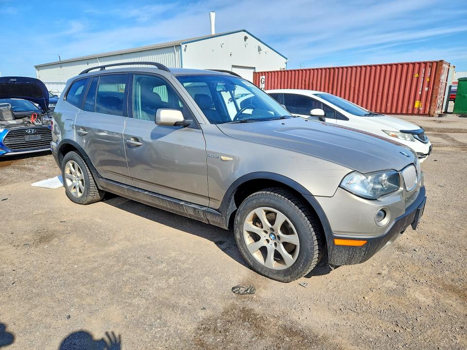 2007 BMW X3 VIN WBXPC93477WF00968 COPART salvage auction — SIDE, On - Permit No Brand - Unfit, sold $650 on 2026-07-07 (photo 4)