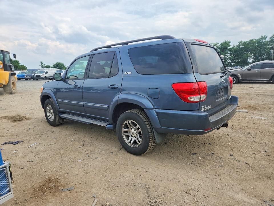 2007 Toyota Sequoia VIN 5TDBT44A17S282344 COPART salvage auction — MINOR DENT/SCRATCHES, Md - Certificate Of Title, sold $1,350 on 2026-07-30 (photo 2)
