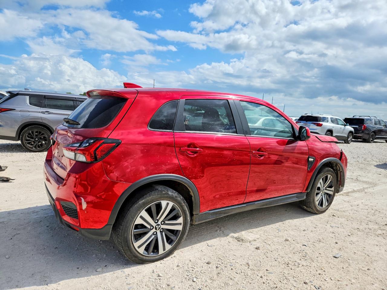 2023 Mitsubishi Outlander Sport VIN JA4ARUAU4PU014984 COPART salvage auction — Front End, TX - CERTIFICATE OF TITLE (P), sold $4,700 on 2026-07-09 (photo 3)