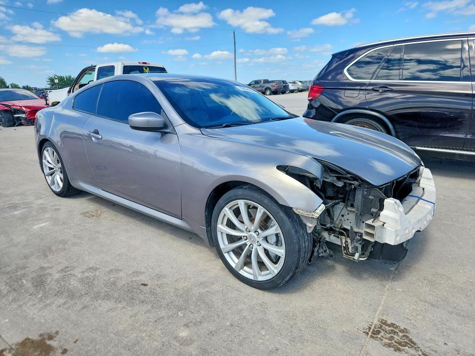 2008 Infiniti G37 VIN JNKCV64E58M125876 COPART salvage auction — FRONT END, Tx - Salvage Vehicle Title, sold $1,600 on 2026-07-13 (photo 4)