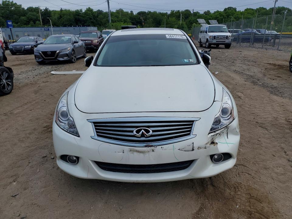 2015 Infiniti Q40 VIN JN1CV6AR8FM520580 COPART salvage auction — SIDE, Md - Cert Of Salvage > 75% Damage, sold $1,500 on 2026-07-07 (photo 5)