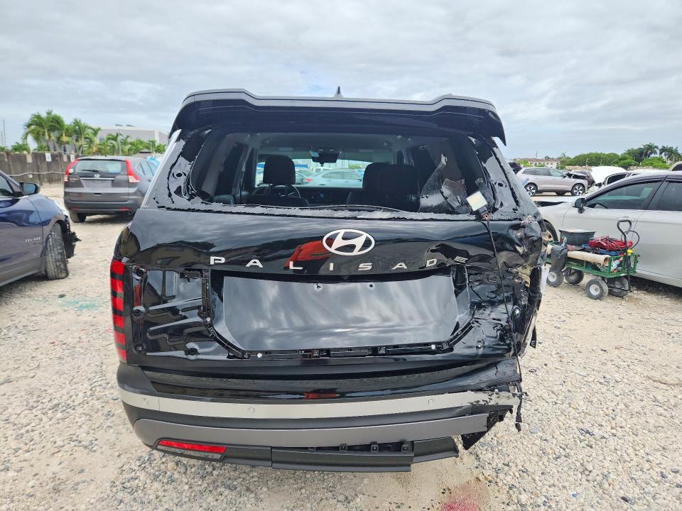 2026 Hyundai Palisade VIN KM8RL5S22TU101348 COPART salvage auction — REAR END, Fl - Cert Of Title Slvg Rebuildable, sold $19,100 on 2026-07-17 (photo 6)