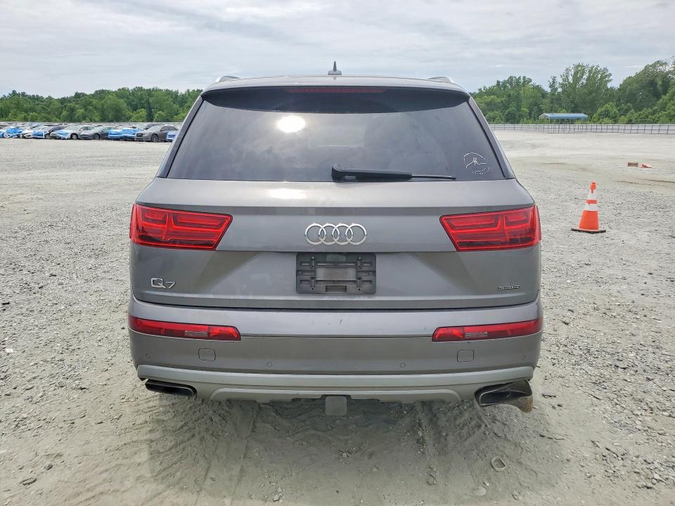 2018 Audi Q7 VIN WA1LHAF75JD009457 COPART salvage auction — FRONT END, Sc - Cert Of Title-Salvage, sold $4,350 on 2026-08-03 (photo 6)