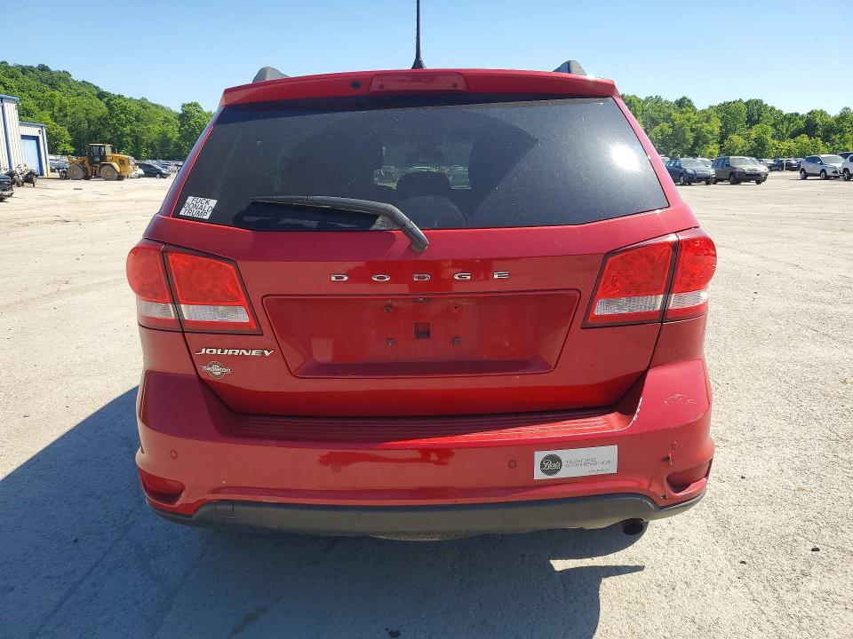 2019 Dodge Journey VIN 3C4PDCBB4KT861187 COPART salvage auction — ENGINE BURN, PA - CERTIFICATE OF SALVAGE, sold $100 on 2026-07-23 (photo 6)