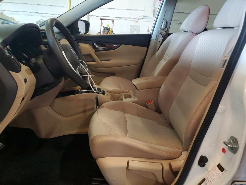 2017 Nissan Rogue VIN KNMAT2MV8HP570053 COPART salvage auction — FRONT END, Fl - Cert Of Title Slvg Rebuildable, sold $1,750 on 2026-07-15 (photo 7)