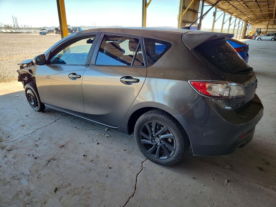 2013 Mazda 3 VIN JM1BL1MP9D1841067 COPART salvage auction — FRONT END, Az - Cert Of Title - Salvage, sold $275 on 2026-07-08 (photo 2)