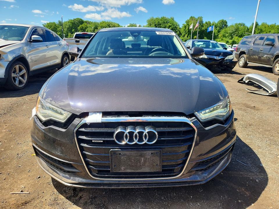 2015 Audi A6 VIN WAUHGAFC8FN009799 COPART salvage auction — FRONT END, Ct - Cert Of Title-Salvage, sold $2,700 on 2026-07-16 (photo 5)