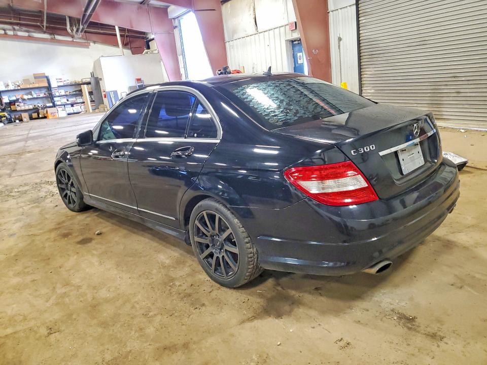 2010 Mercedes-benz C-klasse VIN WDDGF8BB1AF460749 COPART salvage auction — FRONT END, MI - CERT OF TITLE-SALVAGE VEHICLE, sold $425 on 2026-07-17 (photo 2)