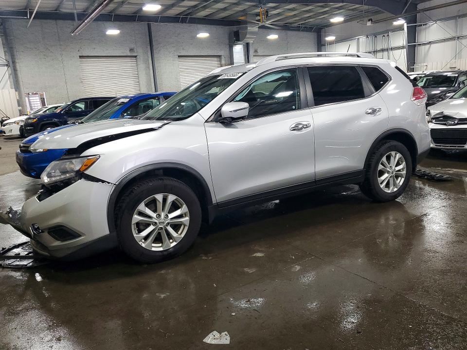 2016 Nissan Rogue VIN KNMAT2MV8GP610212 COPART salvage auction — FRONT END, Mn - Cert Of Title-Salvage, sold $225 on 2026-07-28 (photo 1)