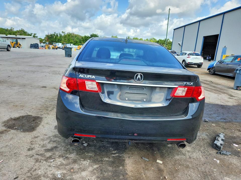 2012 Acura Tsx VIN JH4CU2F49CC006341 COPART salvage auction — SIDE, Fl - Cert Of Title Slvg Rebuildable, sold $1,500 on 2026-07-22 (photo 6)
