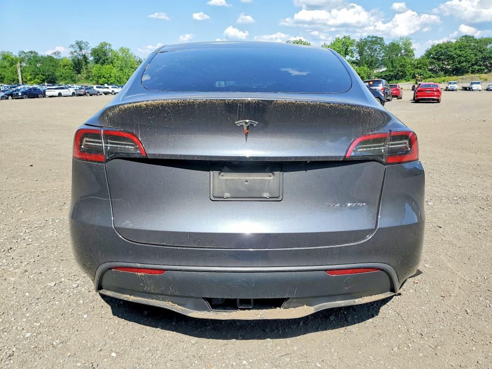 2023 Tesla Model y VIN 7SAYGAEE5PF932668 COPART salvage auction — FRONT END, NY - MV-907A SALVAGE CERTIFICATE, sold $9,300 on 2026-07-28 (photo 6)