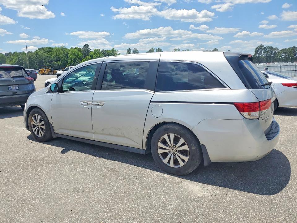 2015 Honda Odyssey VIN 5FNRL5H49FB091072 COPART salvage auction — UNDERCARRIAGE, Nc - Salvage Certificate Of Title, sold $450 on 2026-07-23 (photo 2)