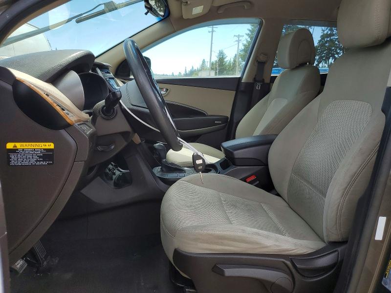 2014 Hyundai Santa fe VIN 5XYZTDLB0EG153093 COPART salvage auction — FRONT END, Wa - Bill Of Sale, sold $1,400 on 2026-07-10 (photo 7)