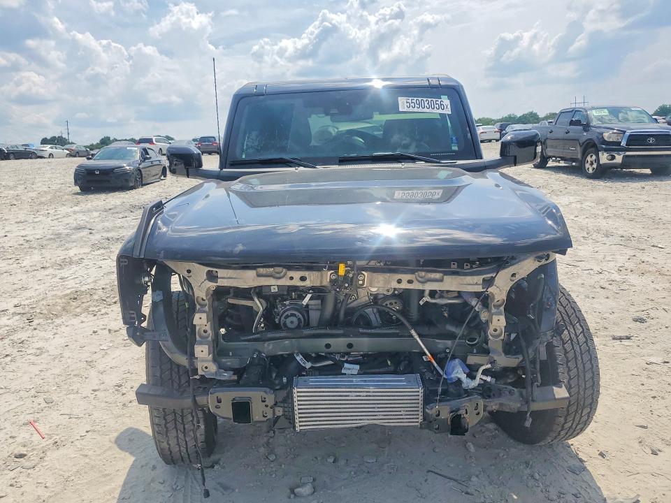 2025 Ford Bronco VIN 1FMDE8BH7SLB62080 COPART salvage auction — FRONT END, Ga - Cert Of Title-Salvage, sold $16,300 on 2026-07-29 (photo 5)