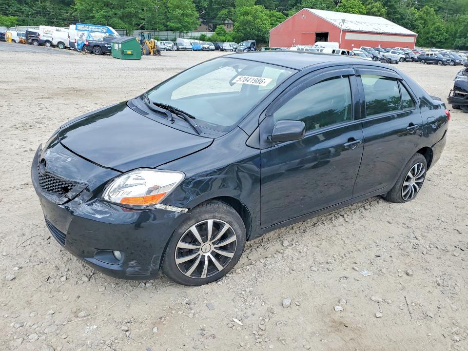 2012 Toyota Yaris VIN JTDBT4K35CL010802 COPART salvage auction — SIDE, Ma - Cert Of Title-Reconstrctd Coll, sold $525 on 2026-07-27 (photo 1)