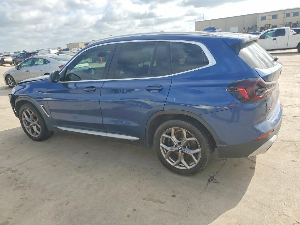 2023 BMW X3 VIN WBX47DP08PN218858 COPART salvage auction — FRONT END, Tx - Salvage Vehicle Title, sold $1,100 on 2026-07-30 (photo 2)