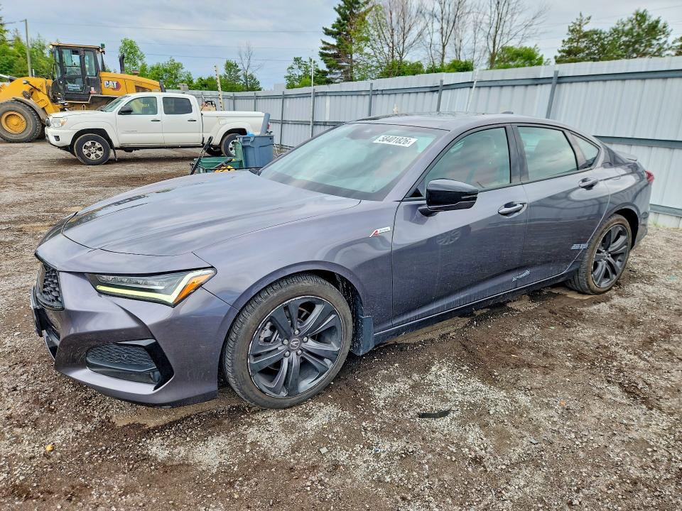 2022 Acura Tlx VIN 19UUB6F58NA800307 — COPART salvage auction photo