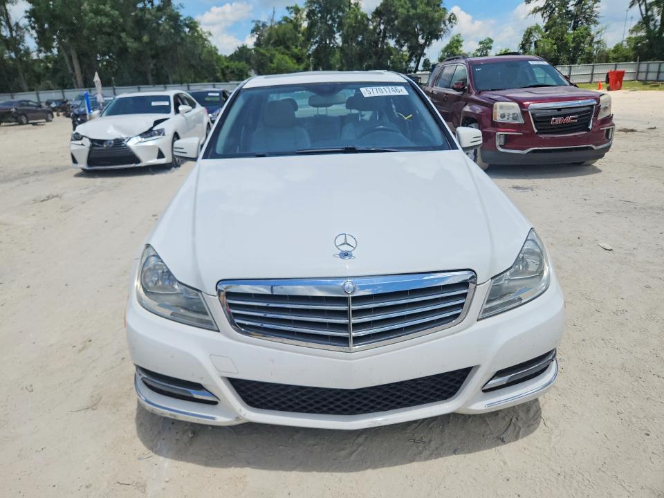2013 Mercedes-benz C class VIN WDDGF4HBXDR283587 COPART salvage auction — MECHANICAL, Fl - Certificate Of Title, sold $575 on 2026-07-14 (photo 5)