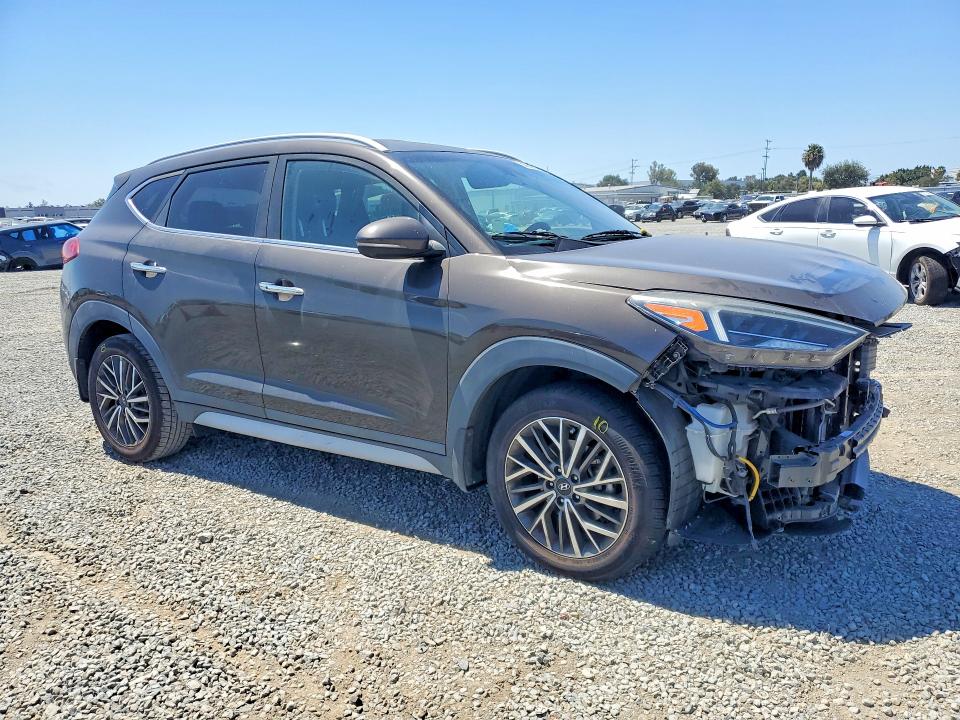 2020 Hyundai Tucson VIN KM8J33ALXLU170249 COPART salvage auction — FRONT END, CA - SALVAGE CERTIFICATE, sold $4,350 on 2026-07-24 (photo 4)
