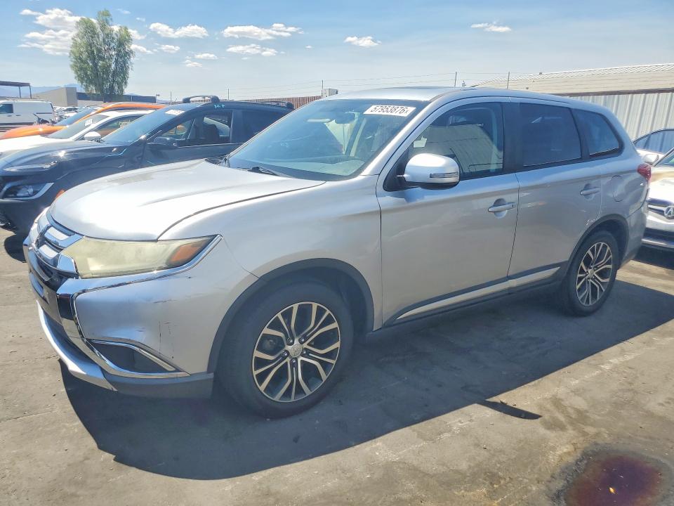 2017 Mitsubishi Outlander VIN JA4AD3A36HZ037011 COPART salvage auction — REAR END, NV - CERT OF TITLE-REBUILT TOTAL LO, sold $2,300 on 2026-07-20 (photo 1)