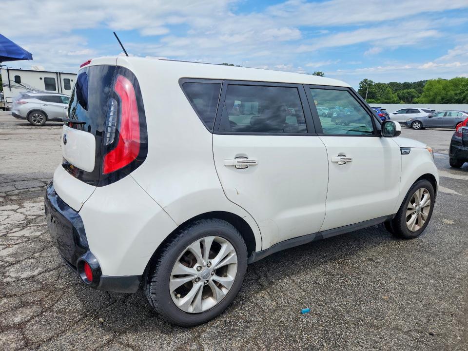 2016 Kia Soul VIN KNDJP3A51G7271212 COPART salvage auction — HAIL, Mo - Salvage Certificate Of Title, sold $875 on 2026-07-27 (photo 2)