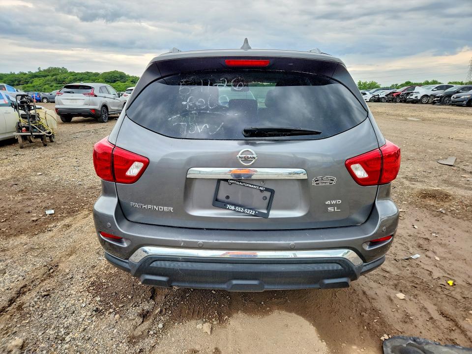 2020 Nissan Pathfinder VIN 5N1DR2CM5LC596951 COPART salvage auction — MINOR DENT/SCRATCHES, Il - Certificate Of Title, sold $1,350 on 2026-07-07 (photo 6)
